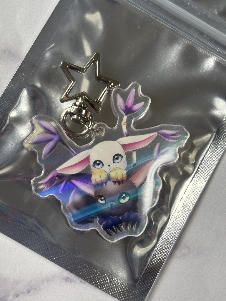 Wテイル🐈アクキー