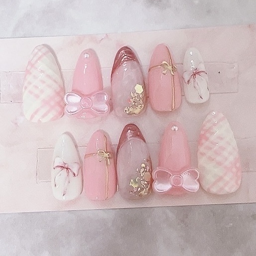 ハンドメイド ネイルチップ