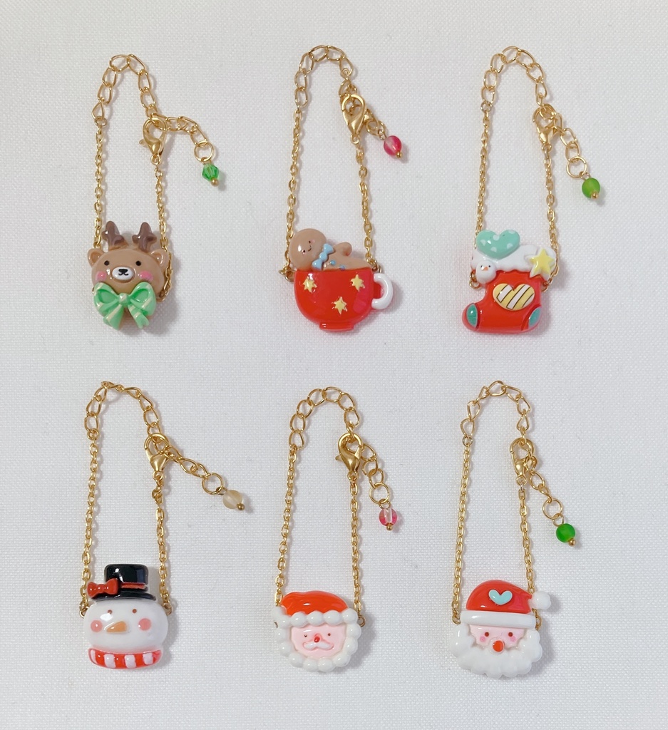 10cm ぬいぐるみ用 ポシェット風 クリスマス①