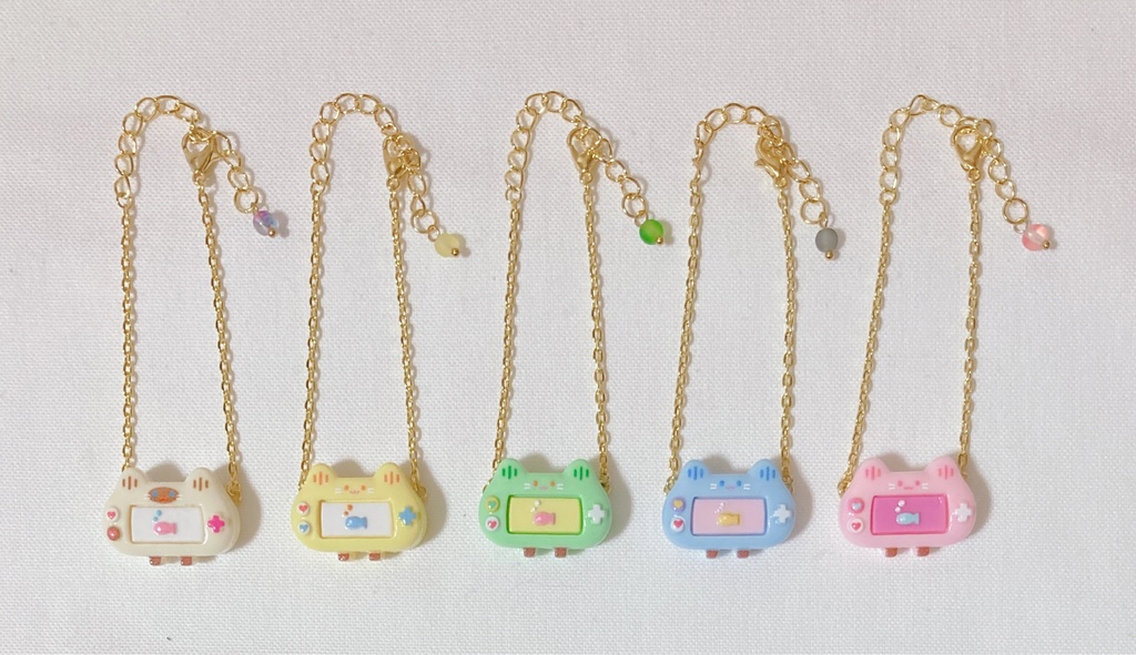 16cm ぬいぐるみ用 ポシェット ねこ型ゲーム機