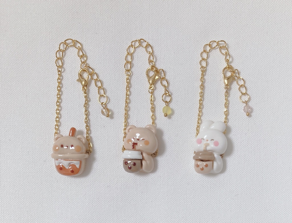 10cm ぬいぐるみ用 ポシェット タピオカ
