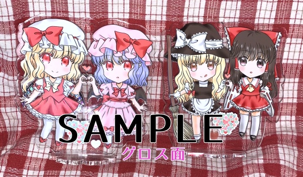 10×10cmアクリルフィギュア(2種)