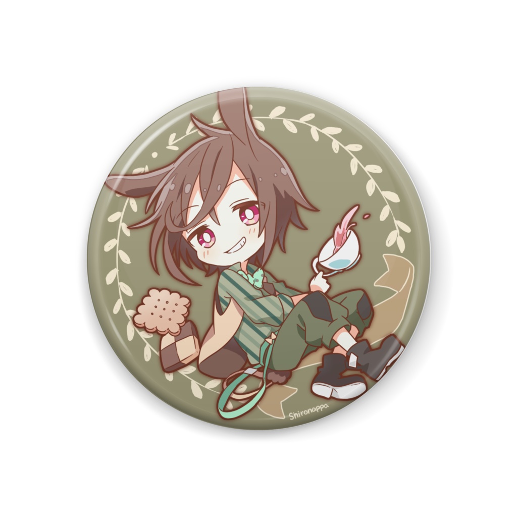 ほんわか不思議の国の缶バッジ