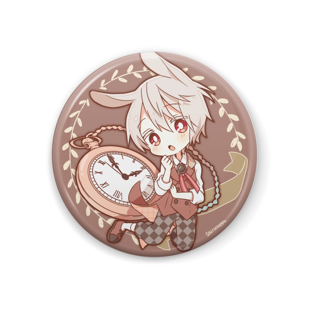 ほんわか不思議の国の缶バッジ