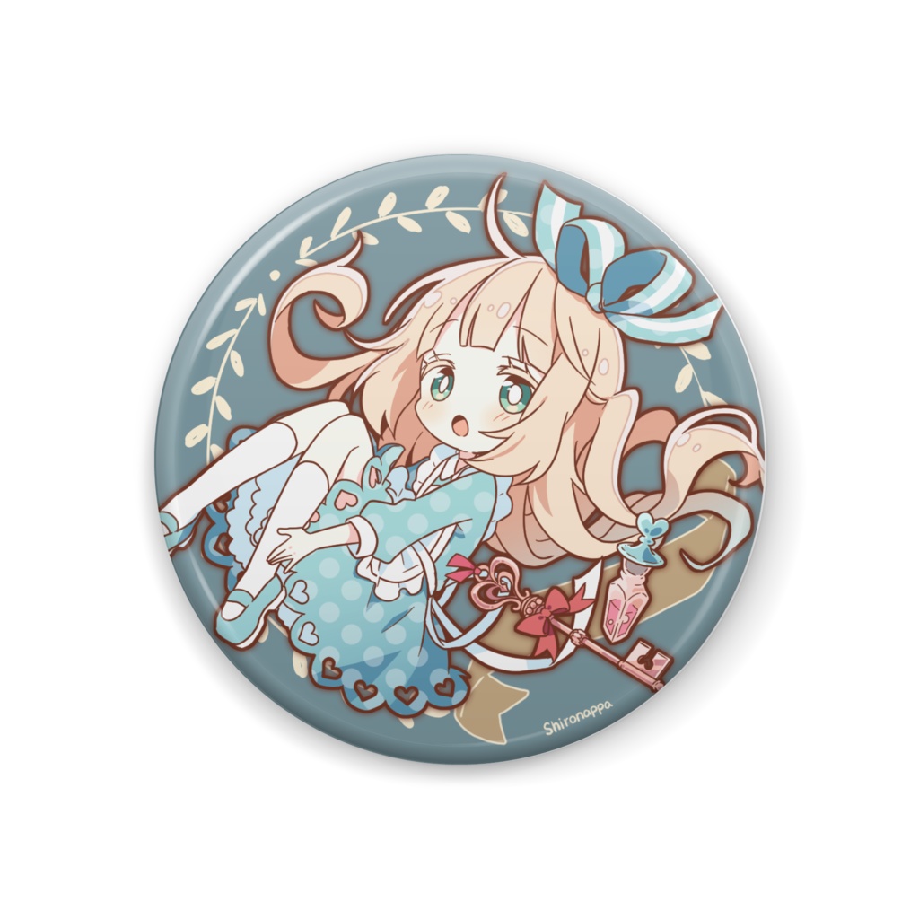 ほんわか不思議の国の缶バッジ