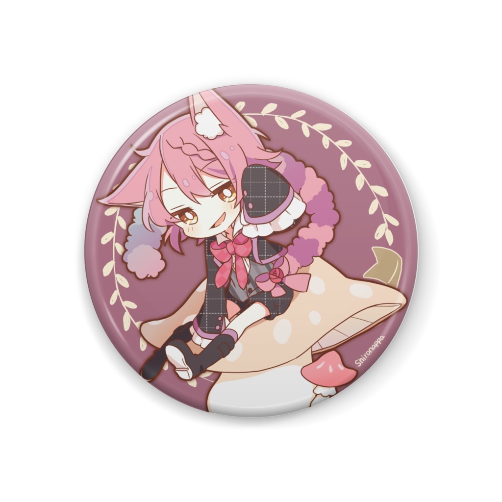 ほんわか不思議の国の缶バッジ