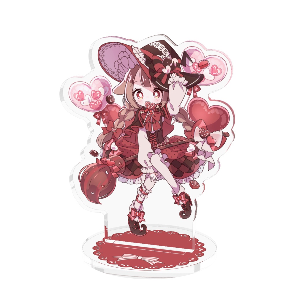 ゆるっともんすたーアクリルフィギュア(魔女)