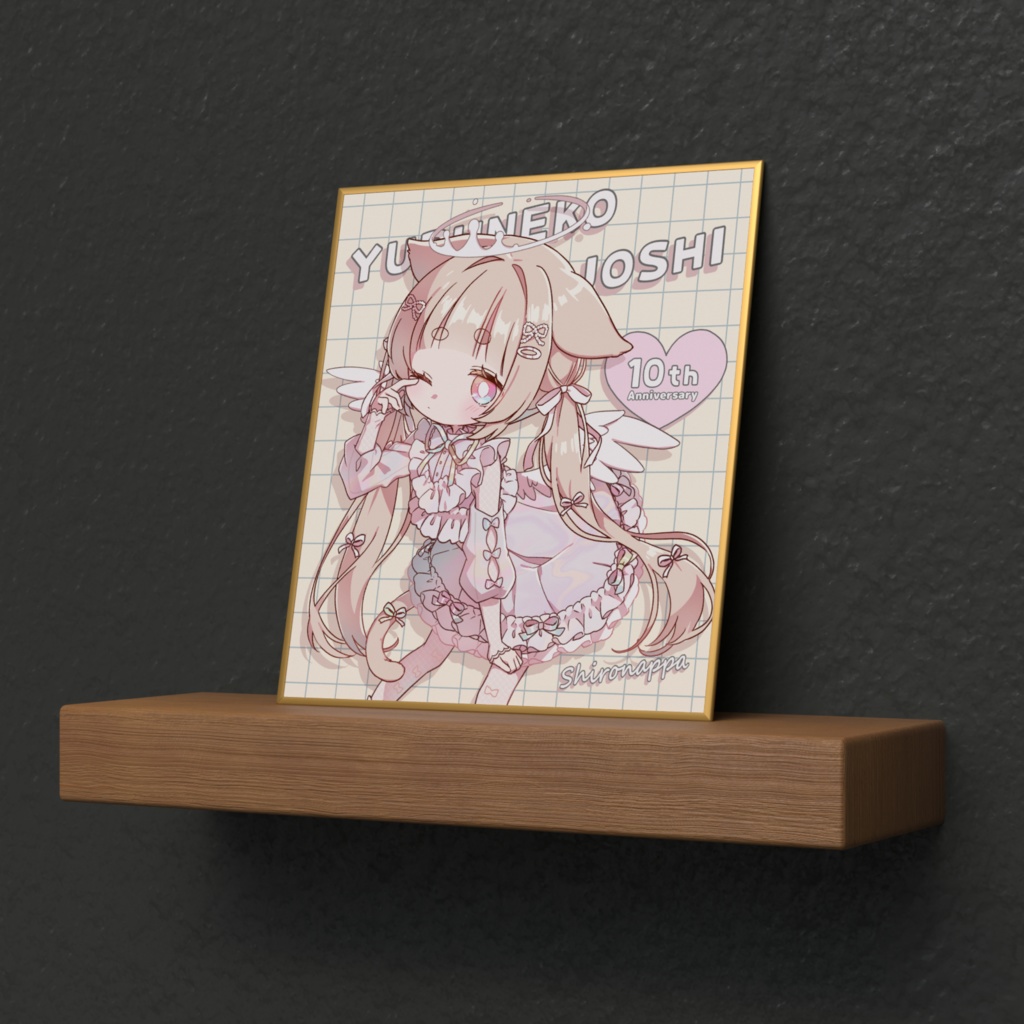 ゆるねこ女子10th 色紙