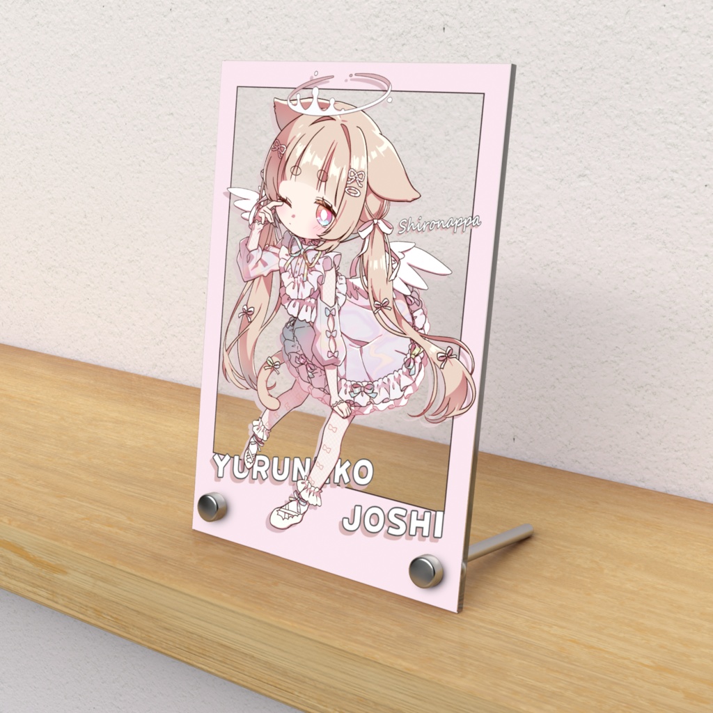 ゆるねこ女子10th　アクリルフォトパネル