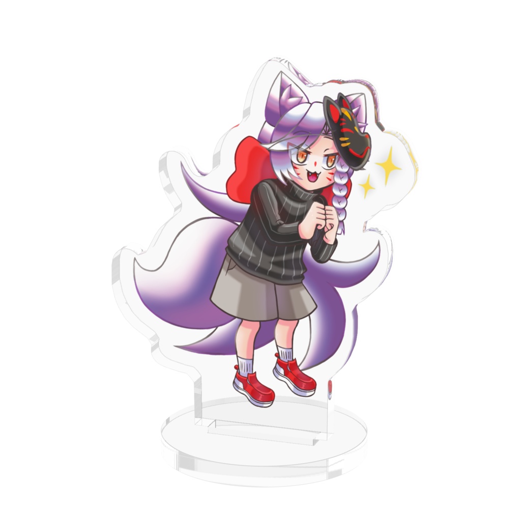 こーくんに色んなものを見せてあげるアクスタ(クリア)