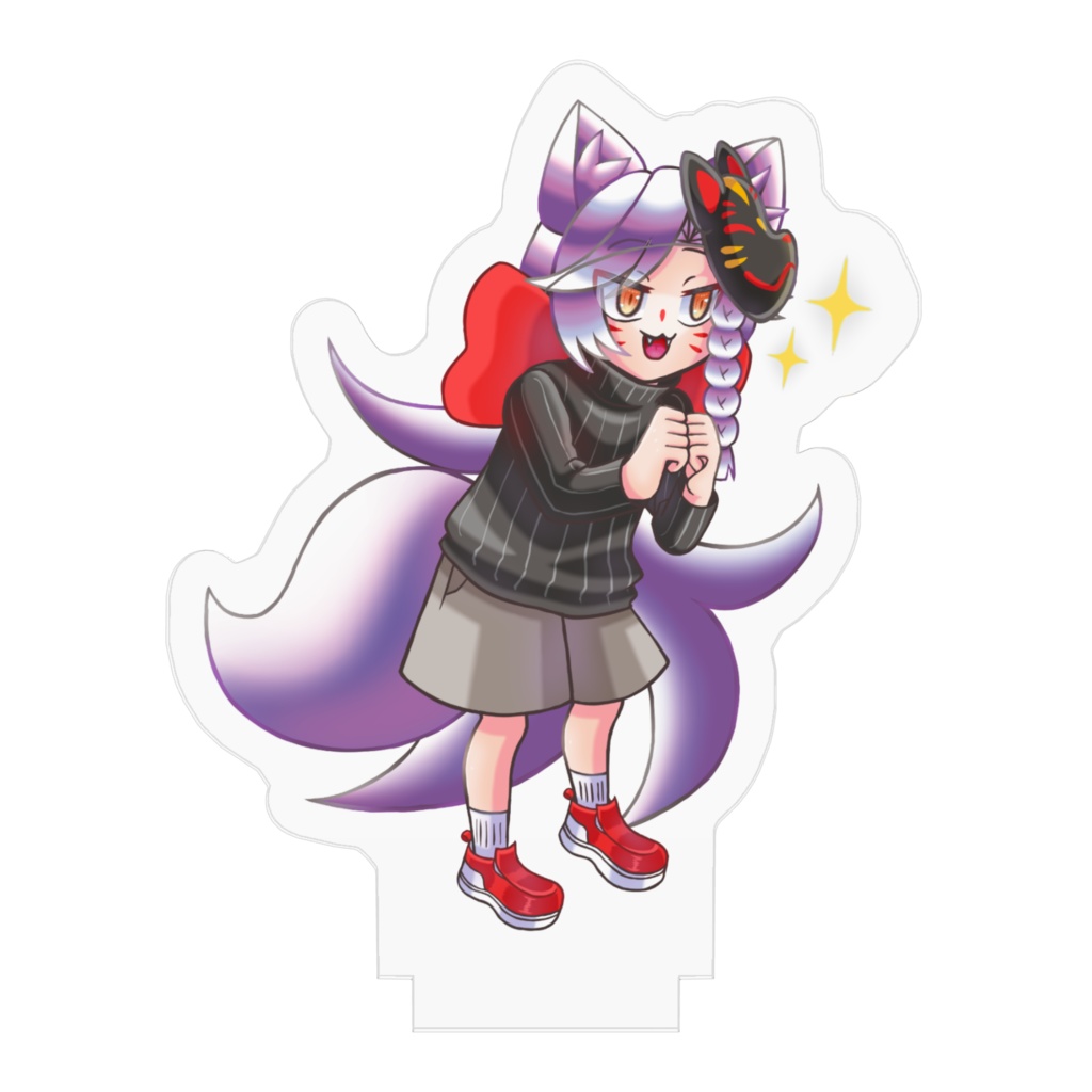 こーくんに色んなものを見せてあげるアクスタ(クリア)