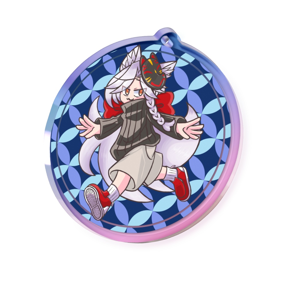 こーくん アクリルキーホルダー(オーロラ)