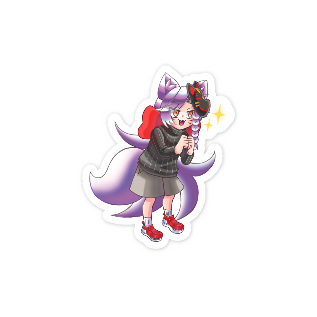 こーくんに色んなものを見せてあげるスマホステッカー
