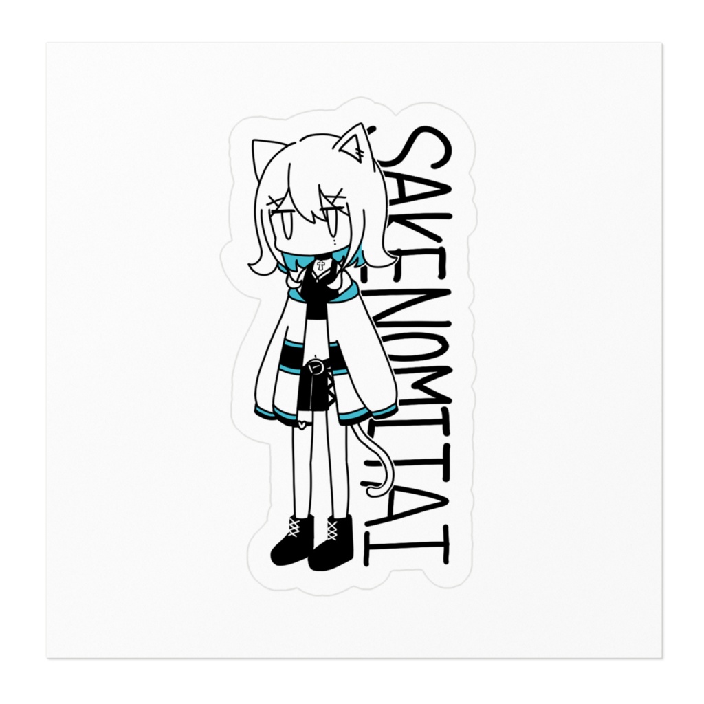 《弱音ハクナ》ステッカー