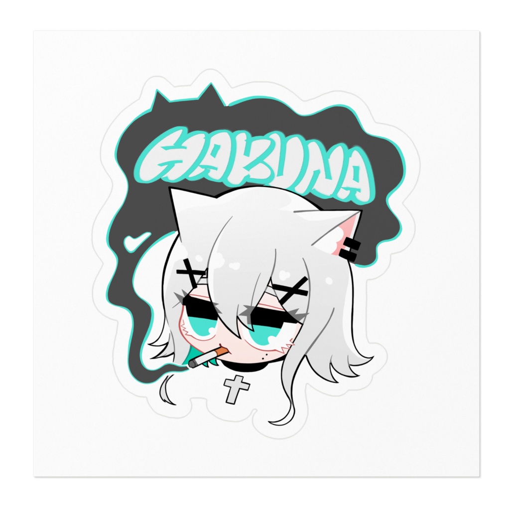 《弱音ハクナ》ステッカー