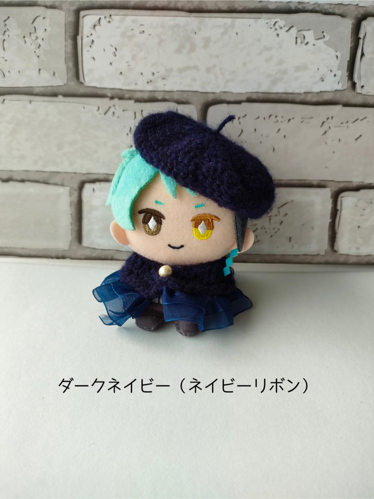 10cmぬい服 オーガンジーケープ&ベレー帽セット