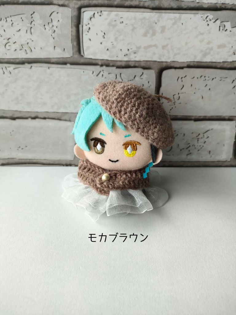 10cmぬい服 オーガンジーケープ&ベレー帽セット