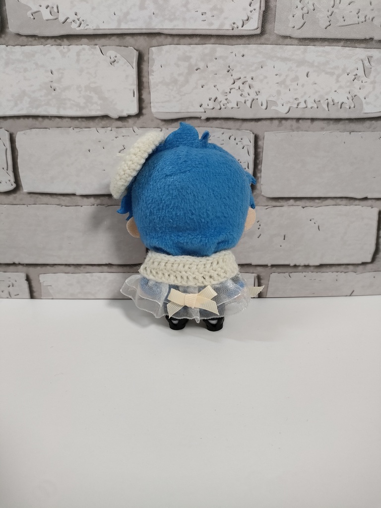 10cmぬい服 リボンケープ&チビベレーセット