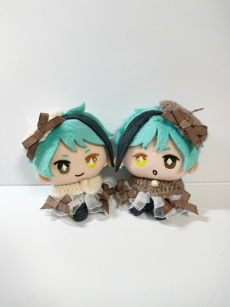 10cmぬい服 カフェモカケープ&チビベレーセット