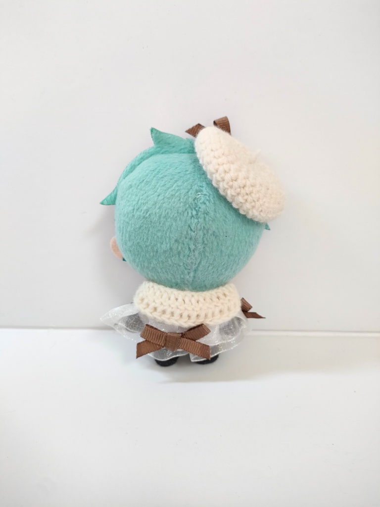 10cmぬい服 カフェモカケープ&チビベレーセット