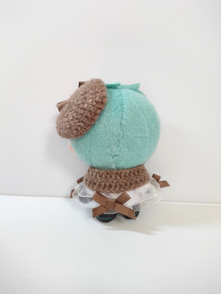 10cmぬい服 カフェモカケープ&チビベレーセット