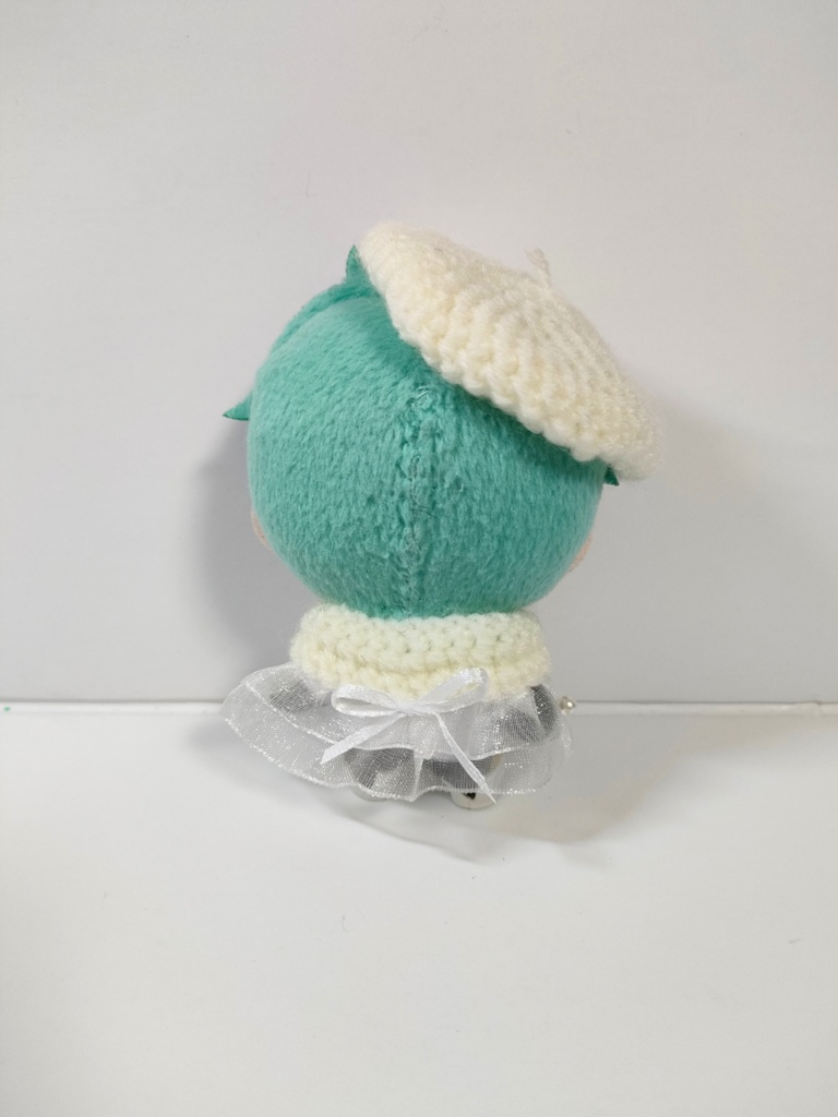 10cmぬい服 パールのケープ&ベレー帽セット