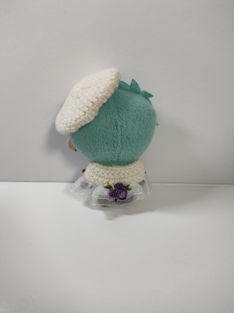 10cmぬい服 フラワーレースケープ&ベレー帽セット【第2弾】