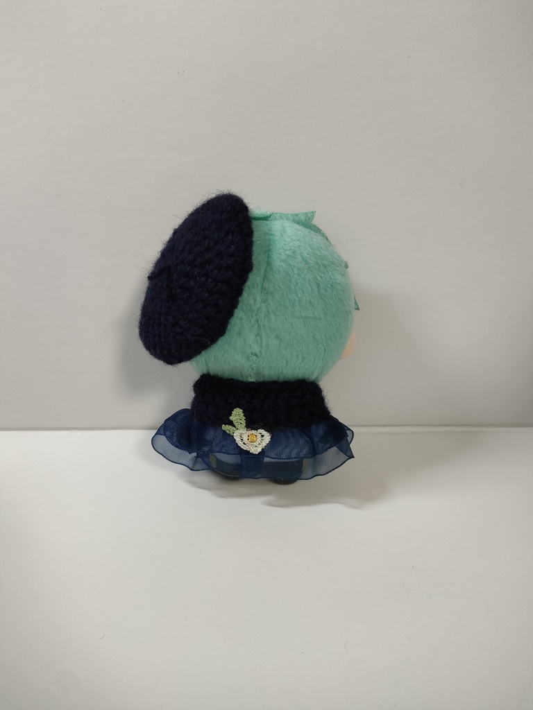 10cmぬい服 フラワーレースケープ&ベレー帽セット【第2弾】