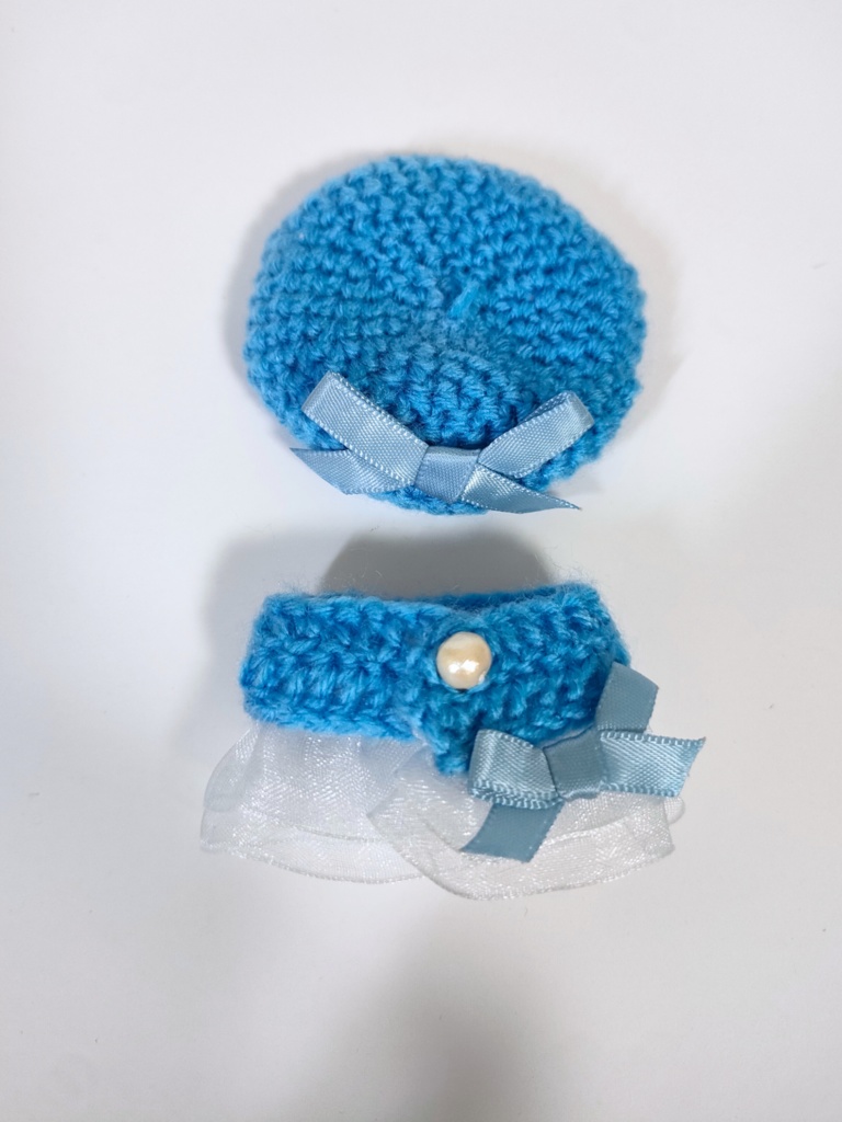 10cmぬい服 シンデレライメージケープ&ベレーセット