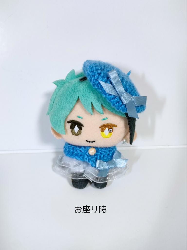 10cmぬい服 シンデレライメージケープ&ベレーセット