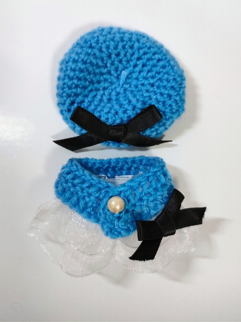 10cmぬい服 アリスイメージケープ&ベレーセット