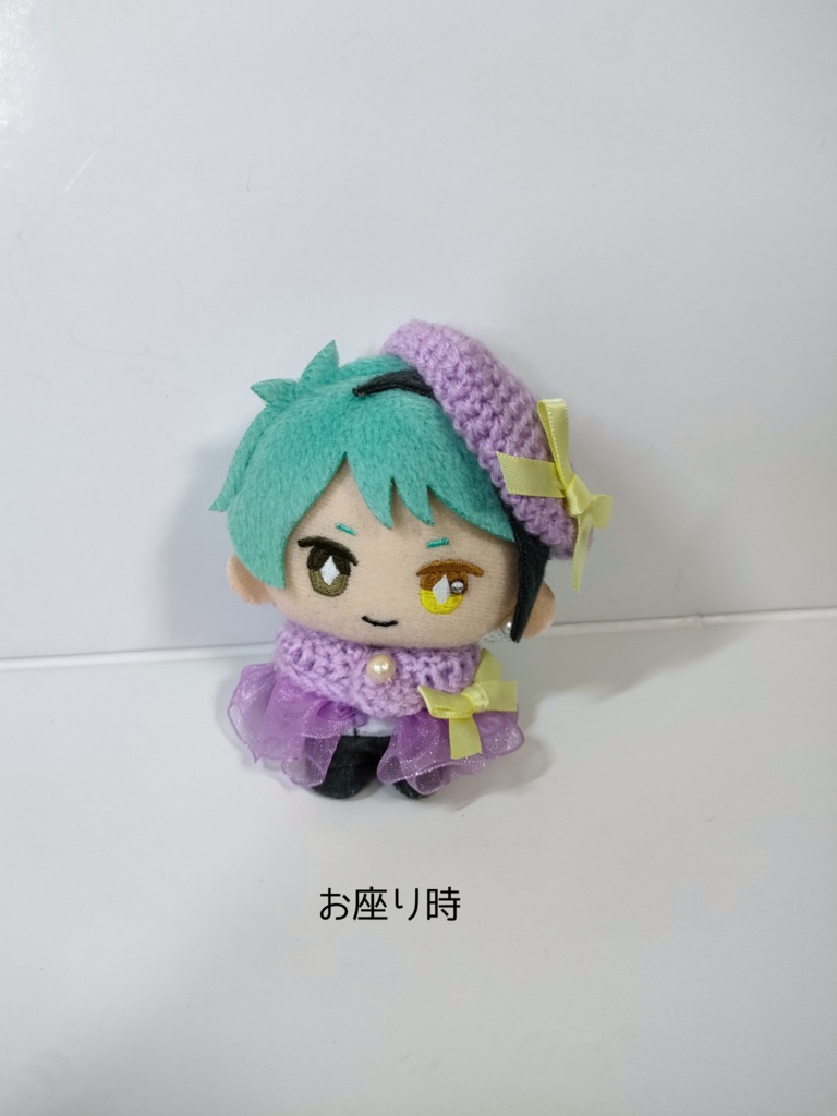 10cmぬい服 ラプンツェルイメージケープ&ベレーセット