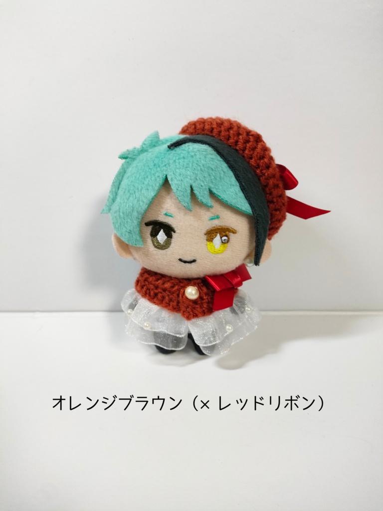 10cmぬい服 サテンリボンケープ&ベレーセット【第2弾】