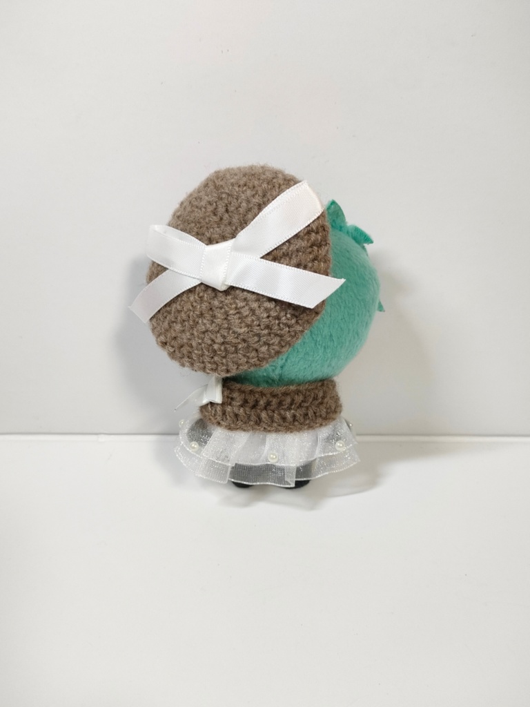 10cmぬい服 サテンリボンケープ&ベレーセット【第2弾】