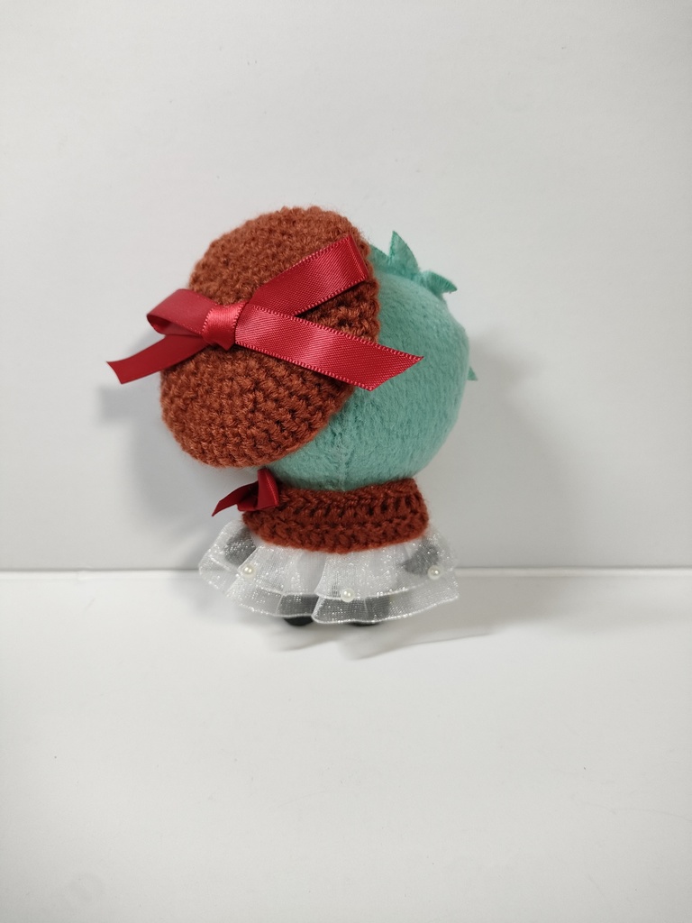 10cmぬい服 サテンリボンケープ&ベレーセット【第2弾】