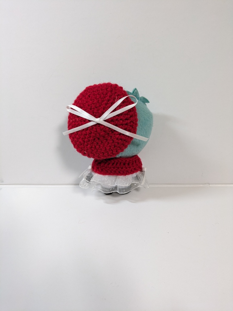 10cmぬい服 紅白ケープ&ベレーセット