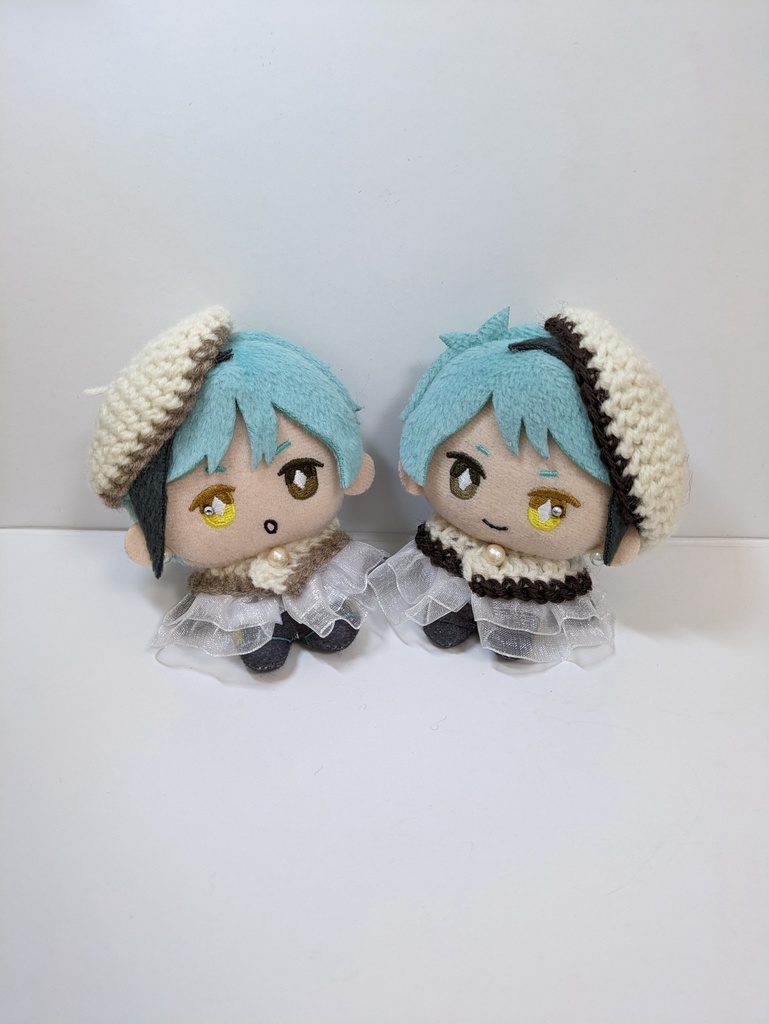 10cmぬい服 バイカラーケープ&ベレーセット《第2弾》