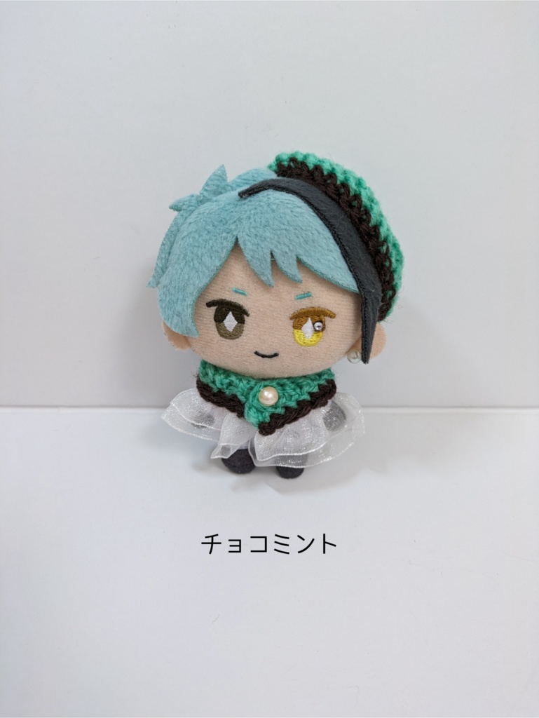 10cmぬい服 バイカラーケープ&ベレーセット《第2弾》