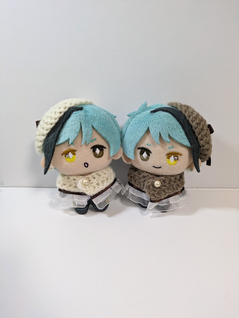 10cmぬい服 グログランリボンベレー&ケープセット