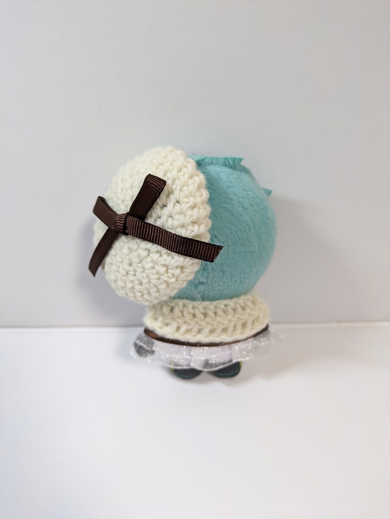 10cmぬい服 グログランリボンベレー&ケープセット