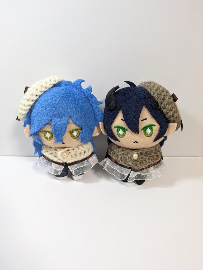 10cmぬい服 グログランリボンベレー&ケープセット