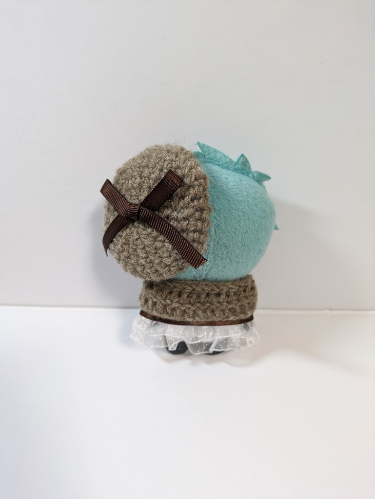 10cmぬい服 グログランリボンベレー&ケープセット