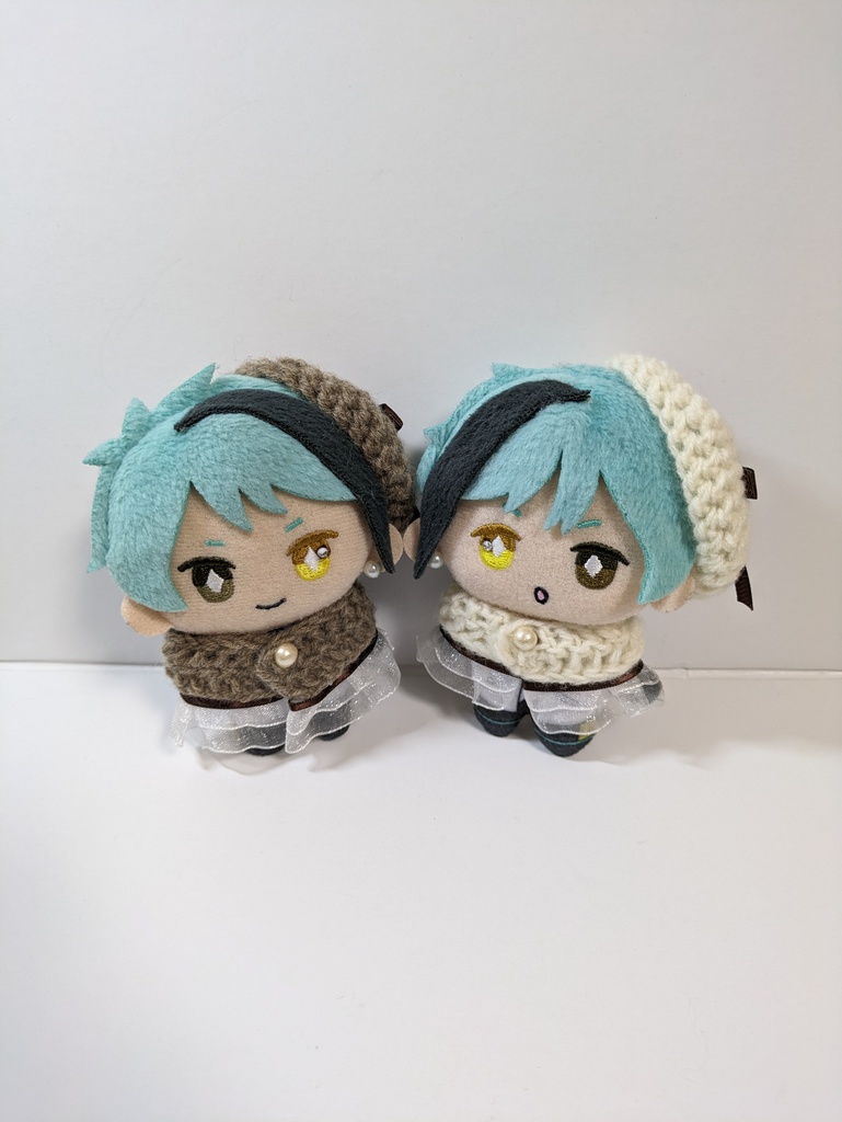 10cmぬい服 グログランリボンベレー&ケープセット