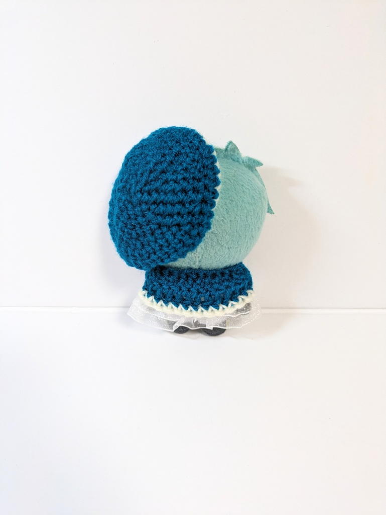 10cmぬい服 バイカラーセット『ブルーグリーン』