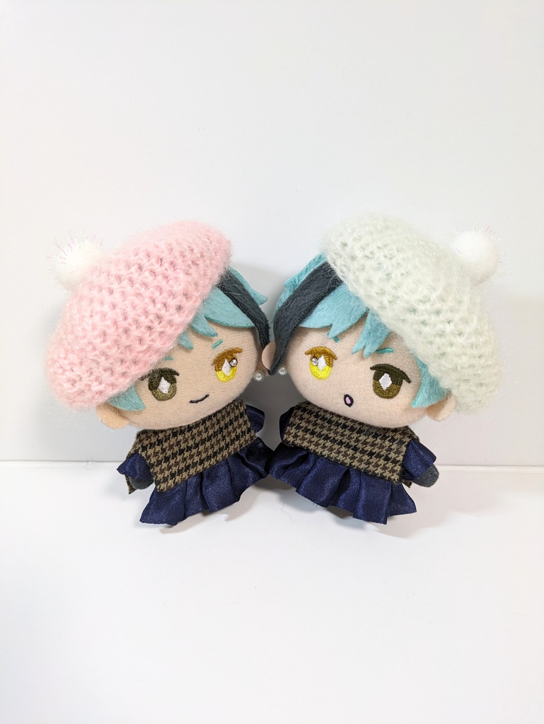 10cmぬい服 キラキラぼんぼんベレー帽