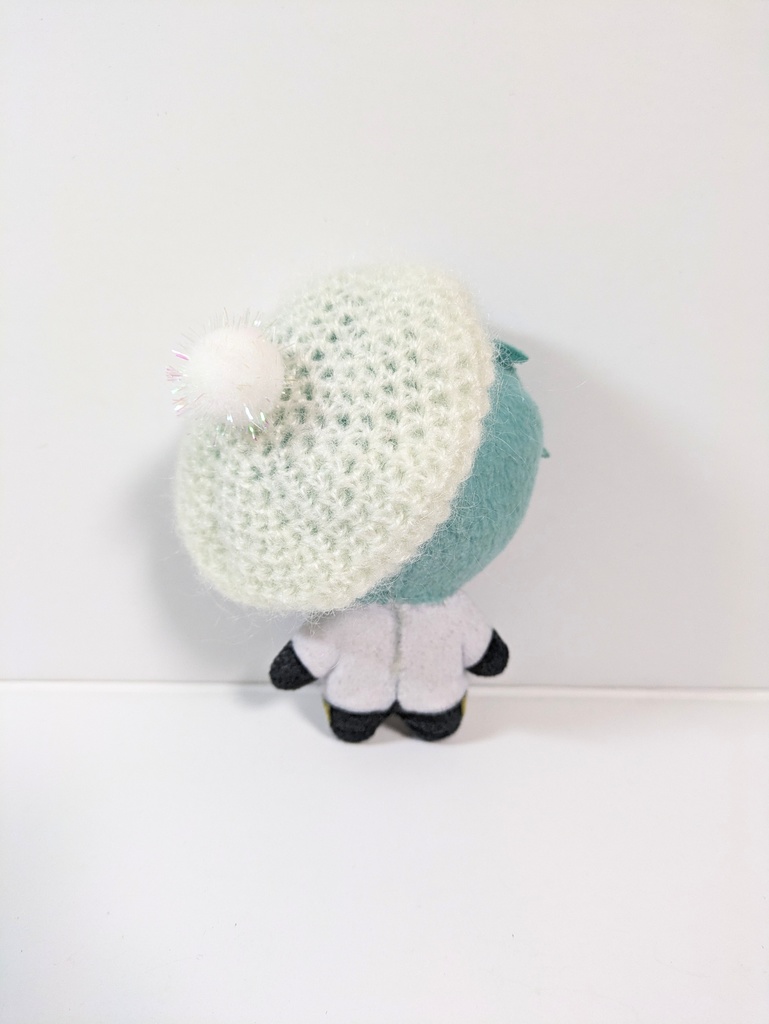 10cmぬい服 キラキラぼんぼんベレー帽