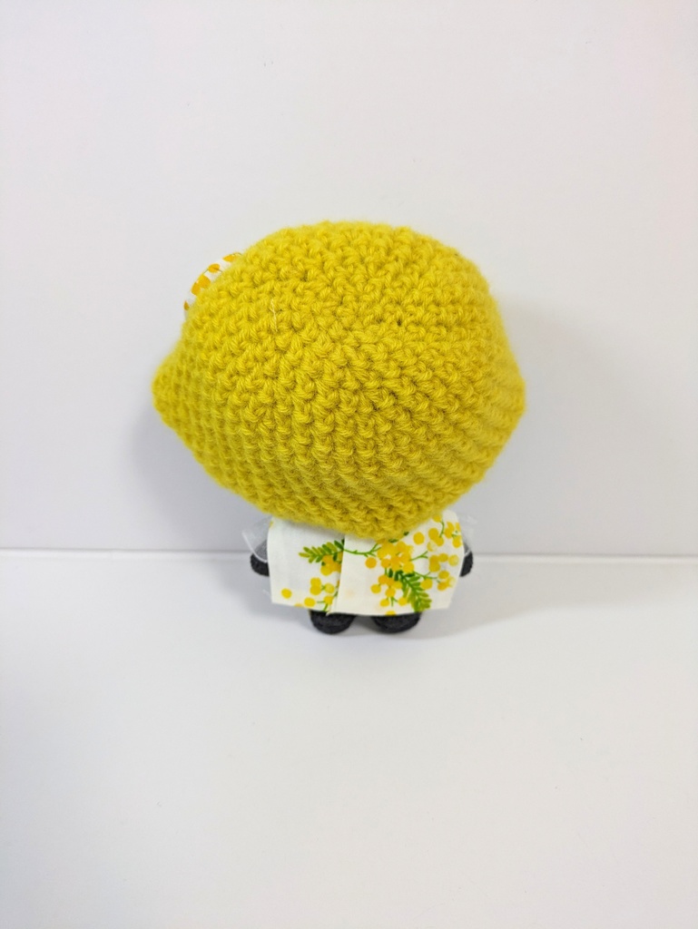 ぬい服10cm ミモザブラウス&チューリップハットセット
