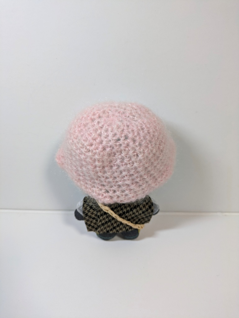 ぬい服10cm さくらハット&かごバッグセット