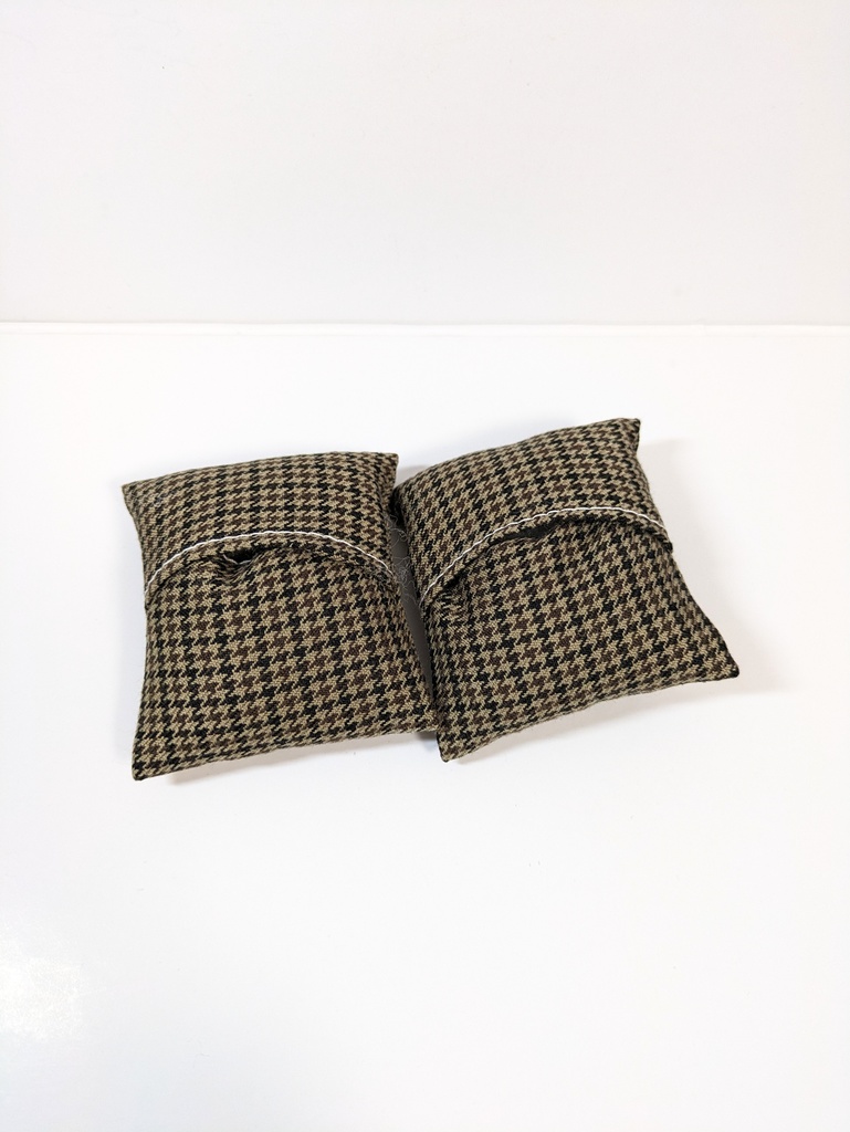 10cmぬいサイズクッションセット『クラシック(ちどり・チェック)』