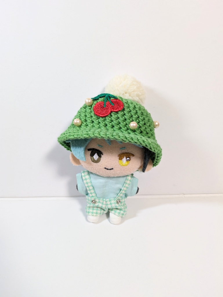 ぬい服10cm メロンクリームソーダハット